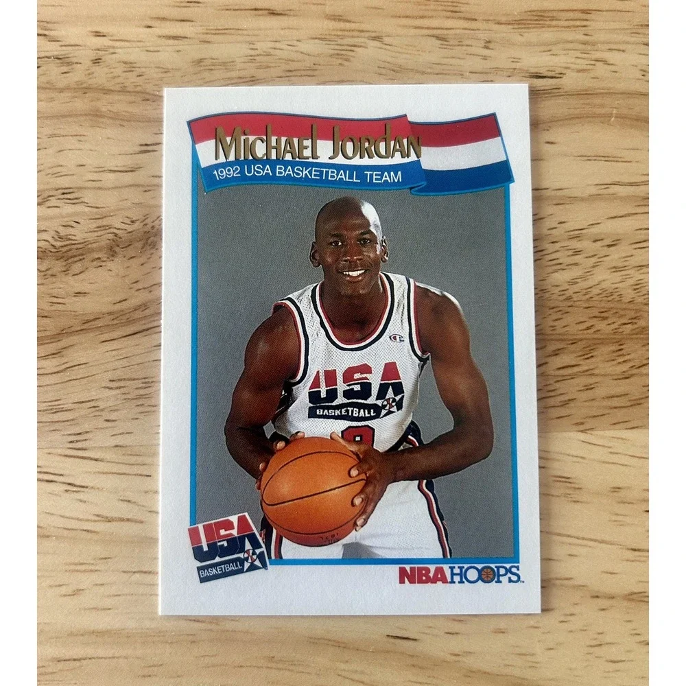 Michael Jordan 1991-92 Hoops #579 USA Olympic Dream Team Card MINT OR Better🔥🔥